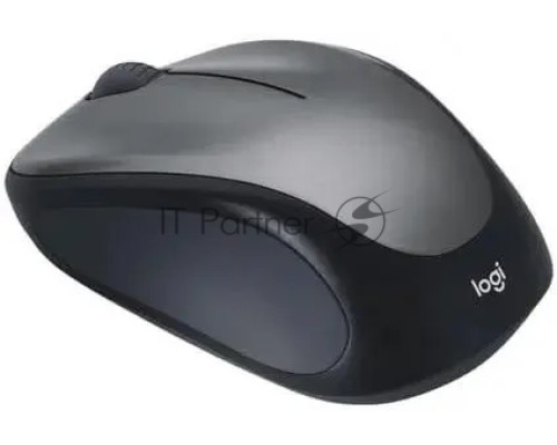 Мышь беспроводная Logitech M235n серый/черный, 1000 dpi, радиоканал, USB, кнопки - 3