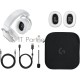 Наушники с микрофоном Logitech G Pro X 2 Lightspeed белый мониторные BT/Radio/3.5mm оголовье (981-001271)