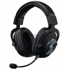 Наушники с микрофоном Logitech G Pro X черный 2м мониторные оголовье (981-000819)