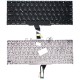 Клавиатура для ноутбука MacBook A1370 2011+ черная с подсветкой, плоский ENTER