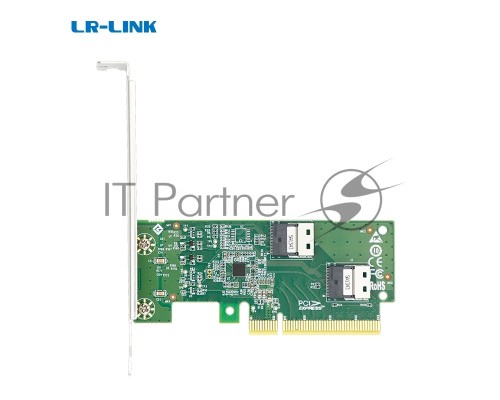 Адаптер для SSD PCIe x8 to Two SlimSAS SFF-8654 4i Adapter Адаптер для SSD PCIe x8 to Two SlimSAS SFF-8654 4i Adapter
