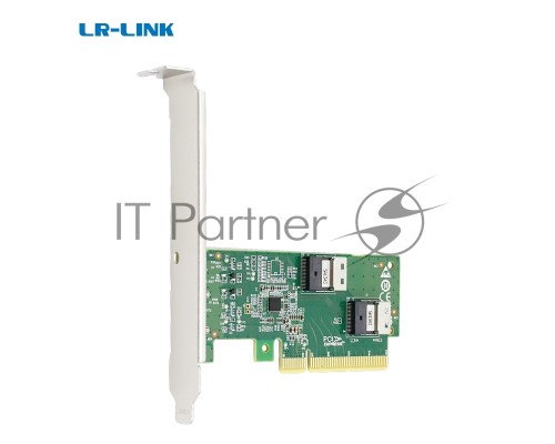 Адаптер для SSD PCIe x8 to Two SlimSAS SFF-8654 4i Adapter Адаптер для SSD PCIe x8 to Two SlimSAS SFF-8654 4i Adapter