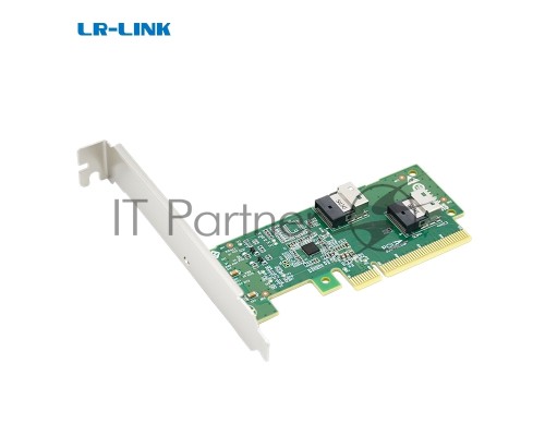 Адаптер для SSD PCIe x8 to Two SlimSAS SFF-8654 4i Adapter Адаптер для SSD PCIe x8 to Two SlimSAS SFF-8654 4i Adapter