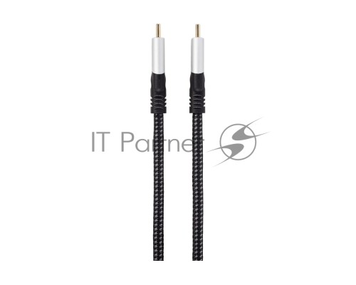Кабель VCOM USB4 TypeC(M)--TypeC(M), 5K 60Hz, 8K 30Hz 40GBps, PD 240W, 2м CU560-2M