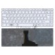 Клавиатура для ноутбука Toshiba Satellite L800 L830 белая