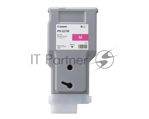 Картридж Canon INK TANK PFI-321 MAGENTA пурпурный (300 мл) для Canon imagePROGRAF TM-250, TM-255, TM-350, TM-355