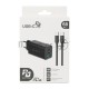 Зарядное устройство NERPA PD333CBX 65W GaN PD+QC3.0, 2xUSB-C, 1xUSB-A, USB-C - USB-C 100W cable 1.5m black, EU plug, BOX