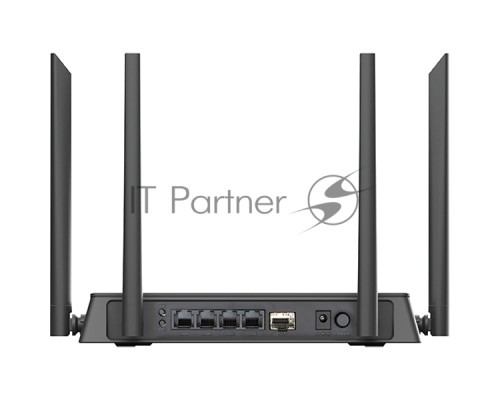 Маршрутизатор DIR-841/GF,DIR-841/GFRU AC1200 Wi-Fi Router, 1000Base-X SFP WAN, 4x100Base-TX LAN, 4x5dBi external antennas