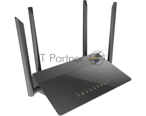 Маршрутизатор DIR-841/GF,DIR-841/GFRU AC1200 Wi-Fi Router, 1000Base-X SFP WAN, 4x100Base-TX LAN, 4x5dBi external antennas