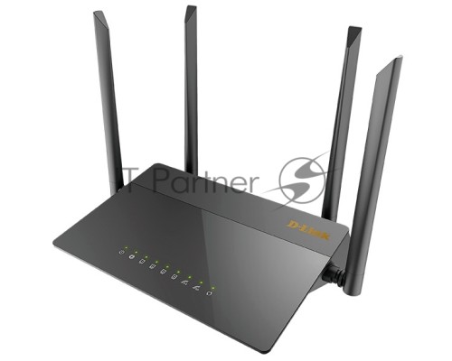 Маршрутизатор DIR-841/GF,DIR-841/GFRU AC1200 Wi-Fi Router, 1000Base-X SFP WAN, 4x100Base-TX LAN, 4x5dBi external antennas