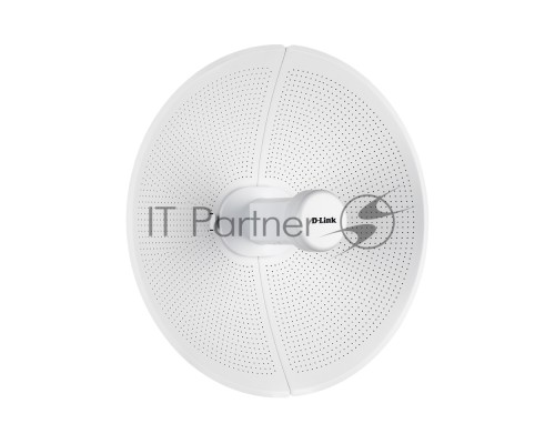 Точка доступа DAP-3712/A1A AC867 Wi-Fi Outdoor PoE Access Point / Bridge, 1000Base-T LAN, 1x23dBi (5GHz) external directional dish antenna (H10, V10), IP66, -40 to 60 °C