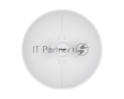 Точка доступа DAP-3712/A1A AC867 Wi-Fi Outdoor PoE Access Point / Bridge, 1000Base-T LAN, 1x23dBi (5GHz) external directional dish antenna (H10, V10), IP66, -40 to 60 °C