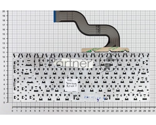 Клавиатура для ноутбука Samsung RC410, черная