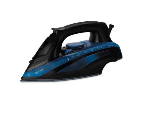 Утюг Vitek VT-8327 (MC) черный/синий