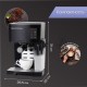 Кофеварка рожковая Zigmund & Shtain ZCM-889 черный, исп. кофе - молотый, 1.4 л, 1500 Вт. 20 Бар.