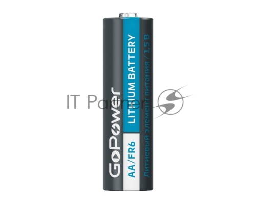 Батарейка GoPower FR6 AA BOX10 Lithium 1.5V