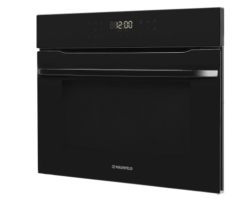 Компактный духовой шкаф с функцией СВЧ Maunfeld XCMO4414GB
