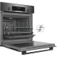 Встраиваемый духовой шкаф Bosch HBJ517SG0R 60 см, Serie 4, 66 л, Vario-гриль большой площади, Верхний/нижний жар, Горячий воздух, Горячий воздух нежный, Гриль с конвекцией, Нижний жар, Режим для пиццы, черная нержавеющая сталь
