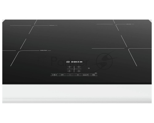 Индукционная варочная панель Bosch PUE611HC1E, 60 см, индукция,скошенные края, сенсорное управление, черный