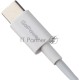 Кабель GoPower GP10TT-100W Type-C (m)-Type-C (m) 1.0м 100W белый (1/200/800)