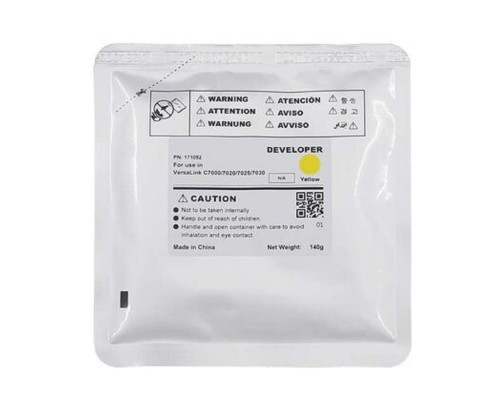 [Запасные части для принтеров и копиров] Девелопер для XEROX VersaLink C7000/C7020/C7025/7C030 (CET) Yellow, 140г, 400000 стр., CET171052