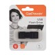 Флеш диск GoPower SLIDER 4GB USB2.0 пластик черный матовый (1/50/1000)
