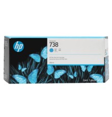 Картридж/ HP 738 300-ml Cyan DesignJet Ink Cartridge