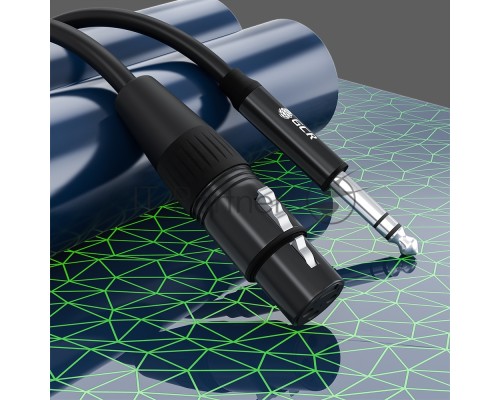 Кабель Premium 1.5m HDMI 2.1, ECO Soft капрон, черный, HDR 4:4:4, Ultra HD, 8K 60Hz/4K*120Hz, 3D, 48 Гбит/с, 3 Х экран с армированием, GCR-55767