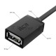 Переходник USB Hub Type-C гибкий 0.35m разветвитель на 3 USB порта, СМ / 3 х AF, черный, GCR-55296