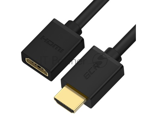 Удлинитель 10.0m v2.0 HDMI-HDMI черный, OD7.3mm, 28/28 AWG, позолоченные контакты, Ethernet 18.0 Гбит/с, 19M / 19F, тройной экран, GCR-51638 Удлинитель 10.0m v2.0 HDMI-HDMI черный, OD7.3mm, 28/28 AWG, позолоченные контакты, Ethernet 18.0 Гбит/с, 19M / 19F, тройной экран, GCR-51638