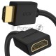 Удлинитель 10.0m v2.0 HDMI-HDMI черный, OD7.3mm, 28/28 AWG, позолоченные контакты, Ethernet 18.0 Гбит/с, 19M / 19F, тройной экран, GCR-51638