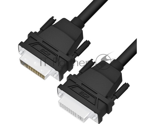 Удлинитель 2.0m DVI-D, черный, DVI/DVI, 25M/25F, FullHD, 28 AWG, GCR-54715 Удлинитель 2.0m DVI-D, черный, DVI/DVI, 25M/25F, FullHD, 28 AWG, GCR-54715