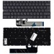 Клавиатура для ноутбука Lenovo Yoga C740-14, черная с подсветкой