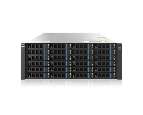 Платформа системного блока Gooxi SR401-D36RE-G2 AMD Genoa 4U Expander Backplane 36_2.5/3.5 SAS/SATA Hard Drive Bay Server Barebone + 800W CRPS modules + standard rail kit