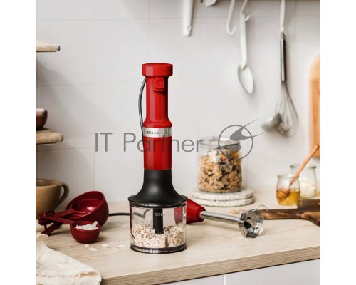 Блендер погружной KitchenAid 5KHBV83EER с аксессуарами, Красный Блендер погружной KitchenAid 5KHBV83EER с аксессуарами, Красный