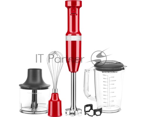 Блендер погружной KitchenAid 5KHBV83EER с аксессуарами, Красный Блендер погружной KitchenAid 5KHBV83EER с аксессуарами, Красный