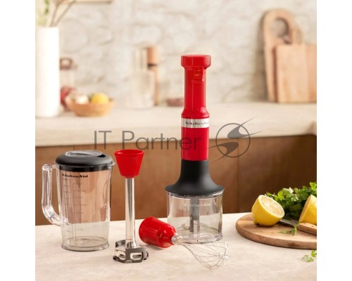 Блендер погружной KitchenAid 5KHBV83EER с аксессуарами, Красный Блендер погружной KitchenAid 5KHBV83EER с аксессуарами, Красный