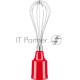Блендер погружной KitchenAid 5KHBV83EER с аксессуарами, Красный