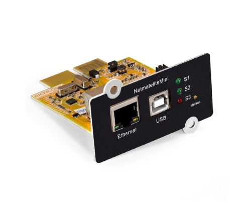 [Контроллер] Exegate EX297647RUS Внутренняя SNMP-карта NetExpert 522/Richcomm NetmaitliteMini для On-line ИБП ExeGate PowerExpert (плата для удаленного управления для ИБП ExeGate серии TL, ULS)