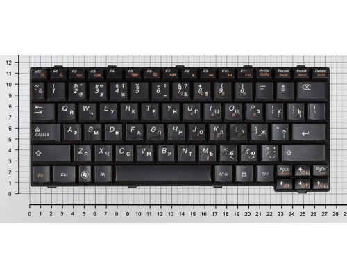 Клавиатура для ноутбука Lenovo IdeaPad S12 черная