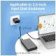 Кабель Vention USB AM/DC-jack 5.5мм M - 1.5м Чёрный