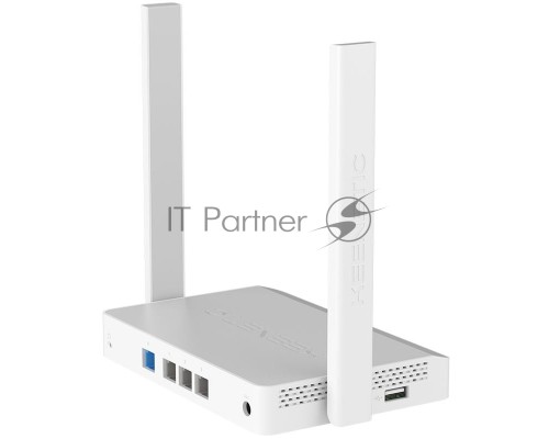Интернет-центр Keenetic Extra (KN-1714) с Mesh Wi-Fi 5 AC1200, 4-портовым Smart-коммутатором и портом USB