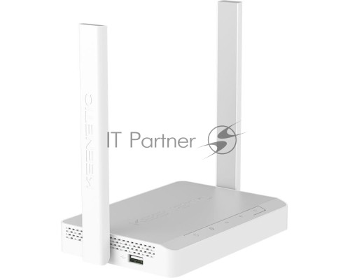 Интернет-центр Keenetic Extra (KN-1714) с Mesh Wi-Fi 5 AC1200, 4-портовым Smart-коммутатором и портом USB