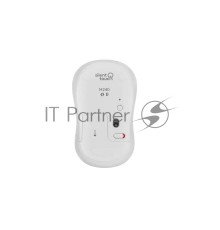 Мышь беспроводная Logitech M240 SILENT белый, 4000 dpi, Bluetooth, кнопки - 3
