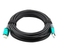 Кабель аудио-видео Cactus CS-HDMI-AOC-2.1-10 HDMI (m)/HDMI (m) 10м. позолоч.конт. черный