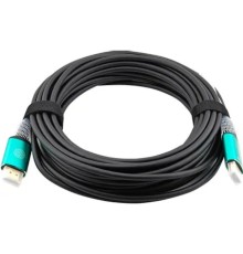 Кабель аудио-видео Cactus CS-HDMI-AOC-2.1-10 HDMI (m)/HDMI (m) 10м. позолоч.конт. черный