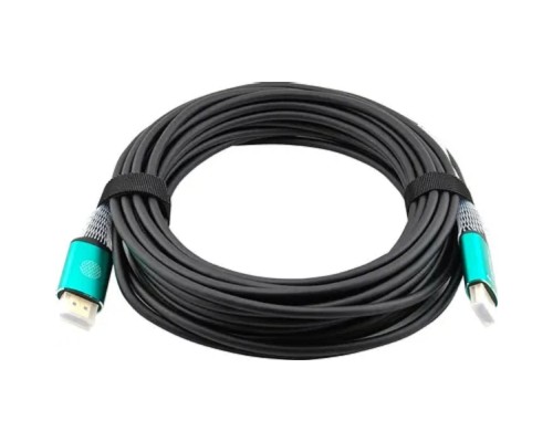 [кабели] Кабель аудио-видео Cactus CS-HDMI-AOC-2.1-10 HDMI (m)/HDMI (m) 10м. позолоч.конт. черный