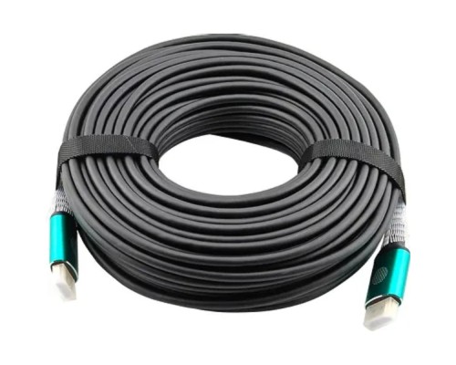 [кабели] Кабель аудио-видео Cactus CS-HDMI-AOC-2.1-30 HDMI (m)/HDMI (m) 30м. позолоч.конт. черный