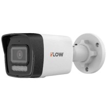 iFLOW F-IC-1122CM(2.8mm) Eco 2Мп уличная цилиндрическая IP-камера с гибридной Smart-подсветкой и встроенным микрофоном