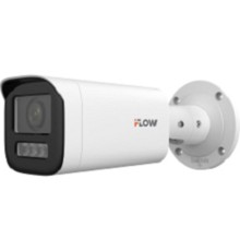 iFLOW F-IC-1642CMZ4(2.8-12mm) Eco 4Мп уличная цилиндрическая IP-камера с гибридной Smart-подсветкой до 50м и встроенным микрофоном